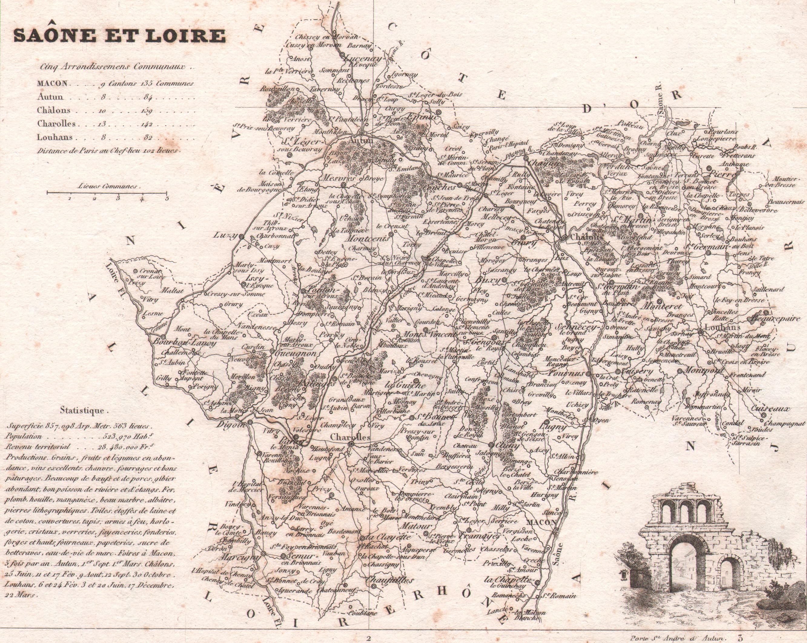 71 - Saône et Loire